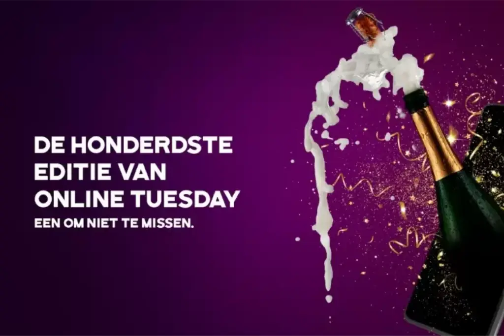 Online Tuesday #100 100 keer ONLINE TUESDAY dinsdag 9 juni